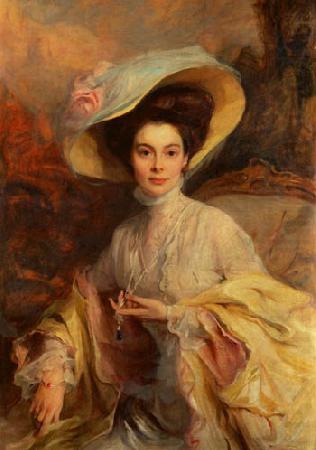 Philip Alexius de Laszlo Crown Princess Cecilie of Prussia china oil painting image